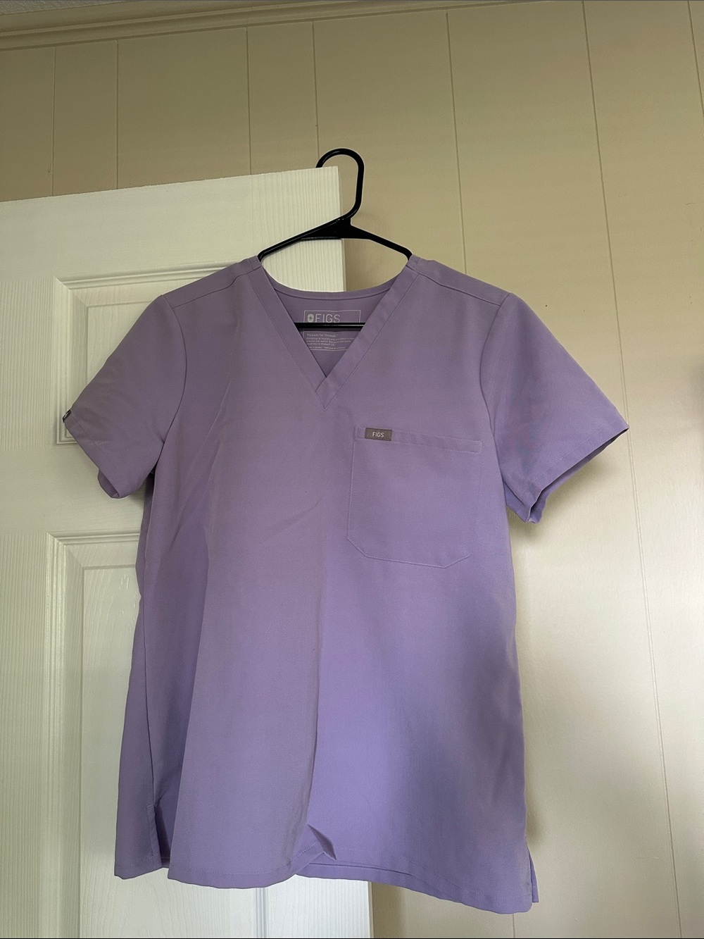 Figs Catarina LAVENDER DEW TOP S REGULAR